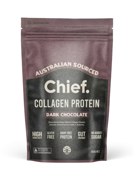 Kollagen Protein Pulver - Grasgefüttert Chief Dark Chocolate