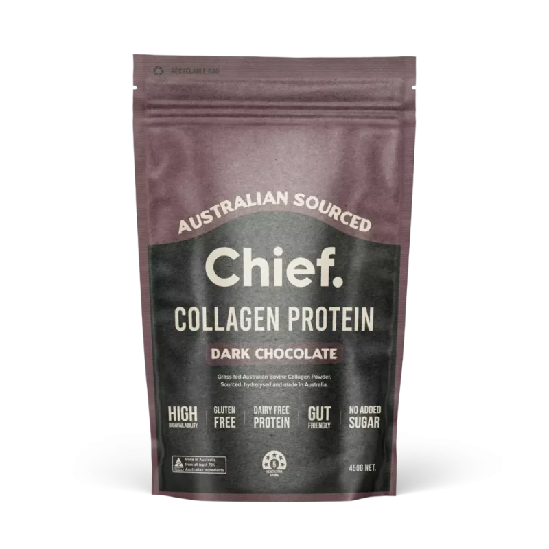 Kollagen Protein Pulver - Grasgefüttert Chief Dark Chocolate