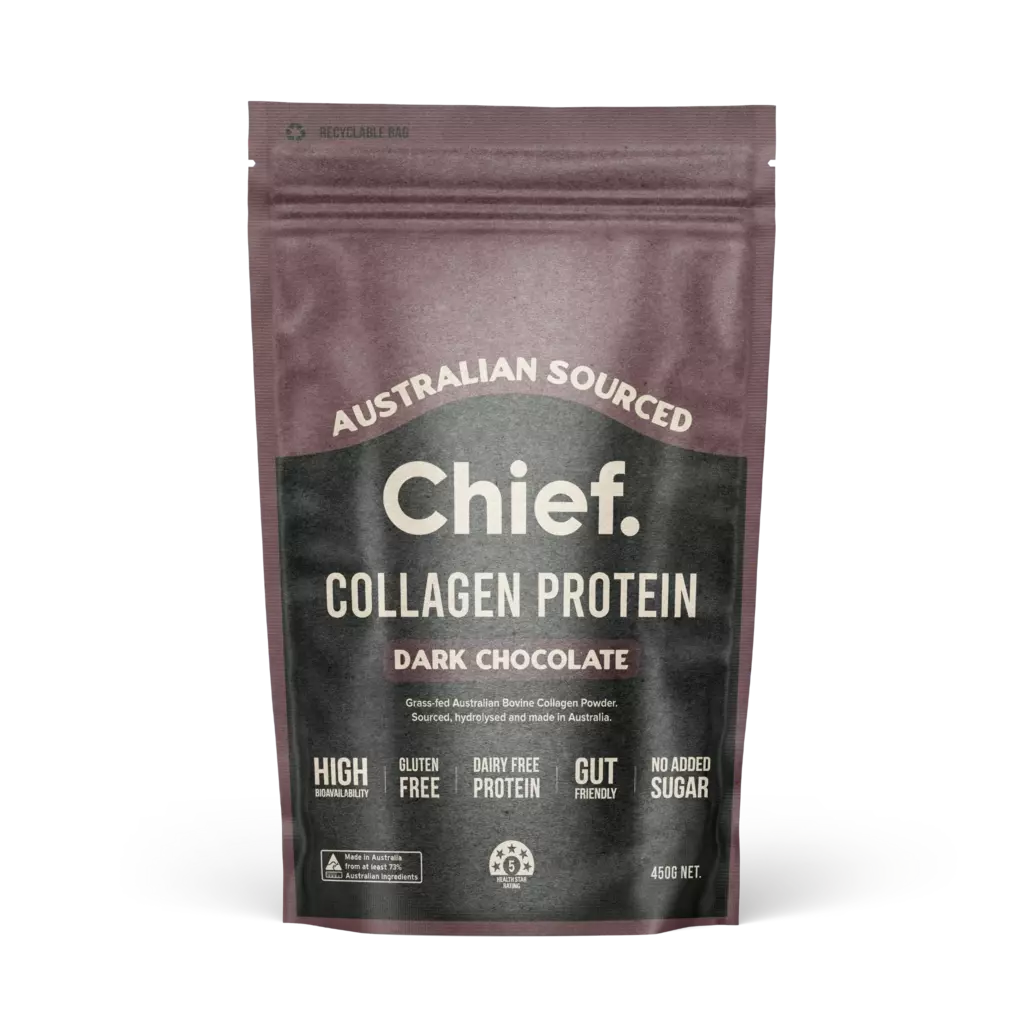 Kollagen Protein Pulver - Grasgefüttert Chief Dark Chocolate