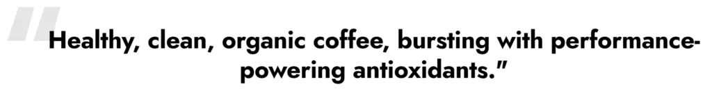 Mens Fitness Zitat gesunder Kaffee