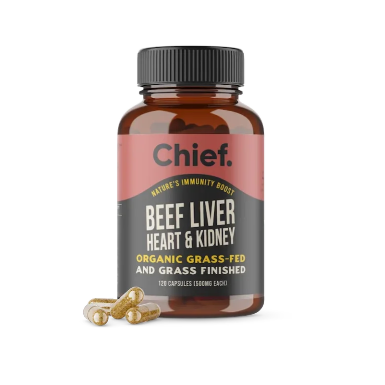 Creapure Creatin Monohydrat Lee-Sport 130 Rind Leber, Herz & Niere Kapseln – Bio-Nahrungsergänzung aus Rind-Innereien